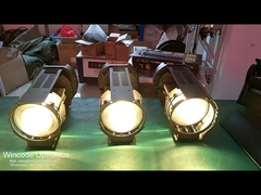 LEDフレスネルスポットライト ホットホワイト クールホワイト 双色 CRI95