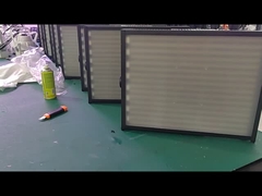 400W LED 高CRI 95 スタジオパネルライト 120° 角度調節可能な温度,DMX/RDM制御