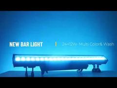 24*12LEDs LEDウォールウォッシャー PFC防水屋外ファサード照明