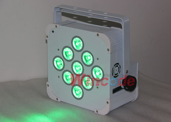 良い価格 ステージのためのポータブルスポットライト 9×15W 5 / 9チャンネル,電池駆動 LED パール缶 RGBWA オンライン