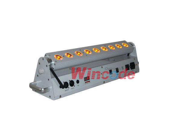 良い価格 シックス・イン・ワン バッテリー駆動ステージライト 9×18W ワイヤレスバッテリー付き LED壁洗機 オンライン