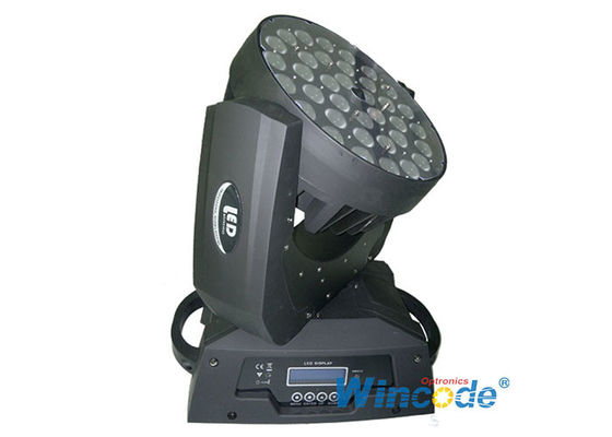 良い価格 LEDRGBステージ照明 RGBWA + UV 6 In 1, LED移動ヘッドズームライト 36pcs 18ワット オンライン
