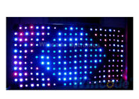 RGB Tri Color P5 Led Curtain Wall 7 Chs , Fiber Optic Curtain For Dance Halls