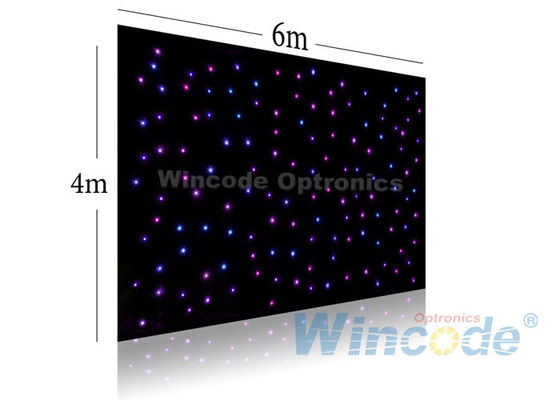 良い価格 ツインクル効果 LEDスターカーテン 4m X 6m,LEDライトカーテン 壁 RGB /単色 オンライン