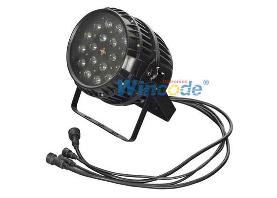 良い価格 18 LED 10W / 15W DMX制御 防水 IP65 モーター付きズーム LED パールライトライナーディミング オンライン