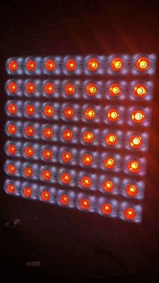 良い価格 暖かい白色 49 * 3w LEDマトリックスブラインドライト ビーム付き コンパクトベース 薄体 オンライン