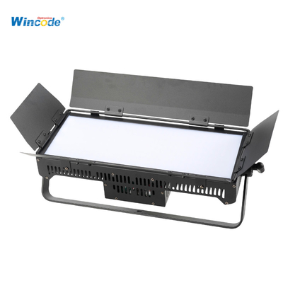 良い価格 プロ 150W 100W スタジオ LED パネルライト 高 CRI 95 RDM DMX512 w/バーン ドア オンライン