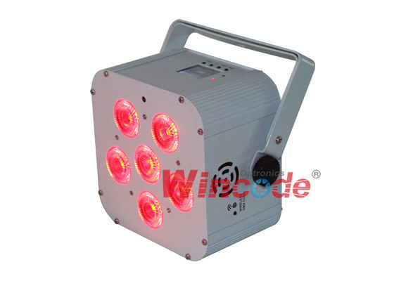 良い価格 WiFREE Par 6 バッテリー駆動ステージライト 6 × 18W RGBWA + UV 色彩豊かなLCDディスプレイ オンライン