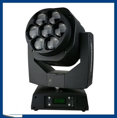 良い価格 7 X15w LEDズーム 動くヘッドビーム ライト クレイ パッキー ビー アイ フォー ホーム パーティ ディスコ オンライン