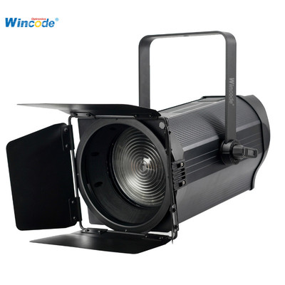 150W 単色フレネルスポットライト 自動ズーム COB LED 扇風機なし 騒音なし