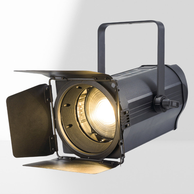 CRI 95+ 400W 双色 2 in 1 オートズーム COB LEDフレズネルスポットライト