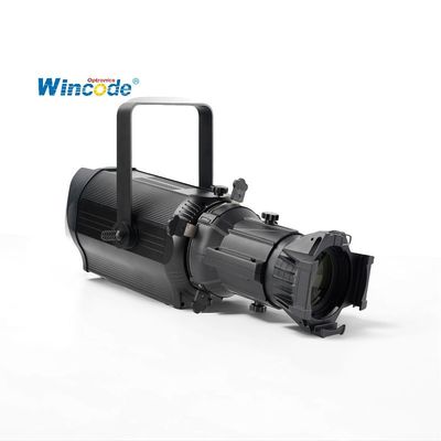 200W LED プロフィールスポットライト RGBW 4 in 1 教会劇場テレビ局のためのレコ円形プロフィールスポットライト