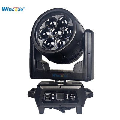 良い価格 RDM DMX IP65 防水LED 洗濯ピクセル移動ヘッド 7pcs 60W オンライン