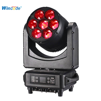 屋外 IP65 防水 LED 洗浄 ピクセル 動く頭 7pcs 60W
