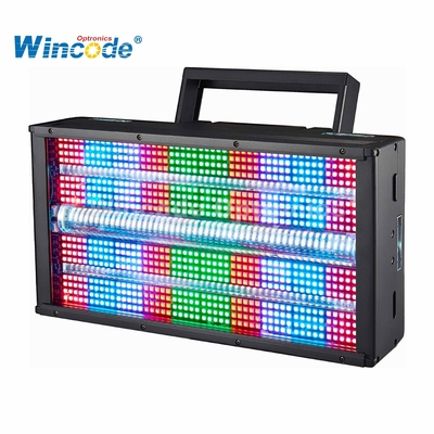 品質 1000W IP65 防水 LED ストローブライト クール ホワイト + RGB DMX512 工場