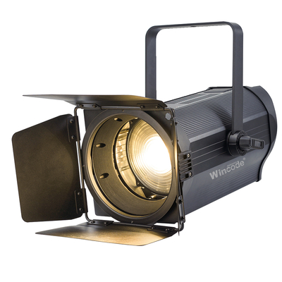 品質 300W LEDフレネルスポットライト 3200K-5600K CRI95 DMX512 コントロール 工場