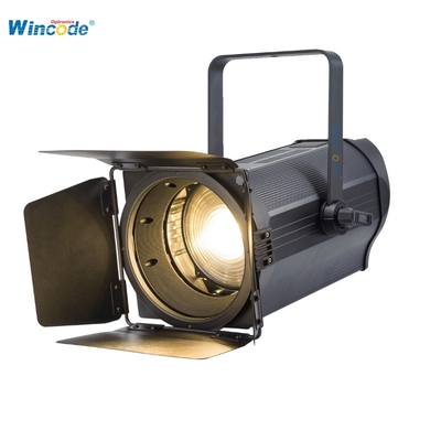 良い価格 200W LEDフレネルライト 3200K-5600K DMX512 スタジオ照明 オンライン